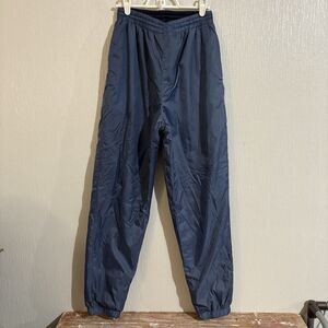 Retro 90s Basic Windpants Blue Unisex XS/S Gorpcore